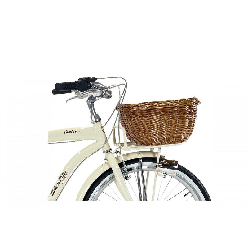 Bicicletta Vintage Cruiser Dolce Vita uomo con cesto