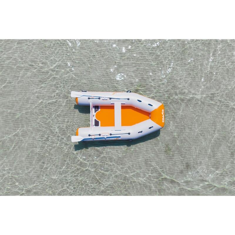 Barcă gonflabilă DS 270 Dropstitch - 270x150cm - Portocaliu / Gri