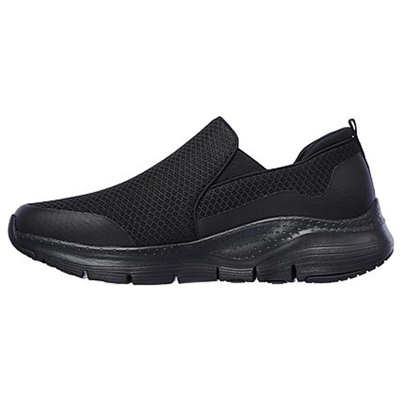 Zapatillas Deportivas Caminar Hombre Skechers 232043_BBK Negras sin Cordones