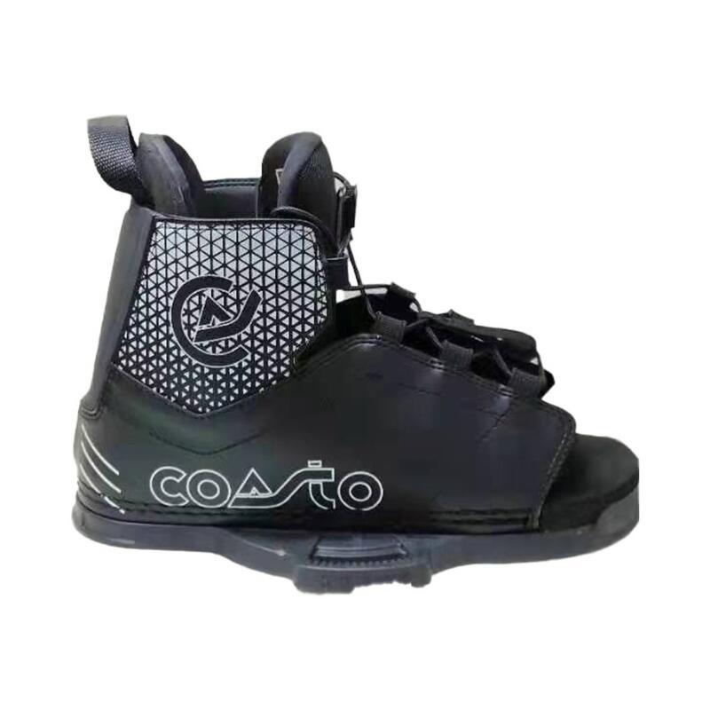 Scarponi Wakeboard Diamond Nero - Regolabile 39 a 46 - Chiusura con Lacci