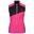 Dames Opstijgend Gilet (Puur Roze/Zwart)