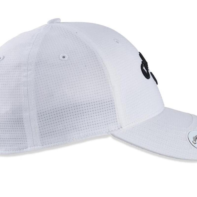 Callaway Cappello da golf con magnete a punto Bianco