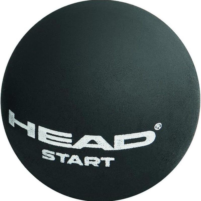 3 Balles de Squash Head Start Point Blanc