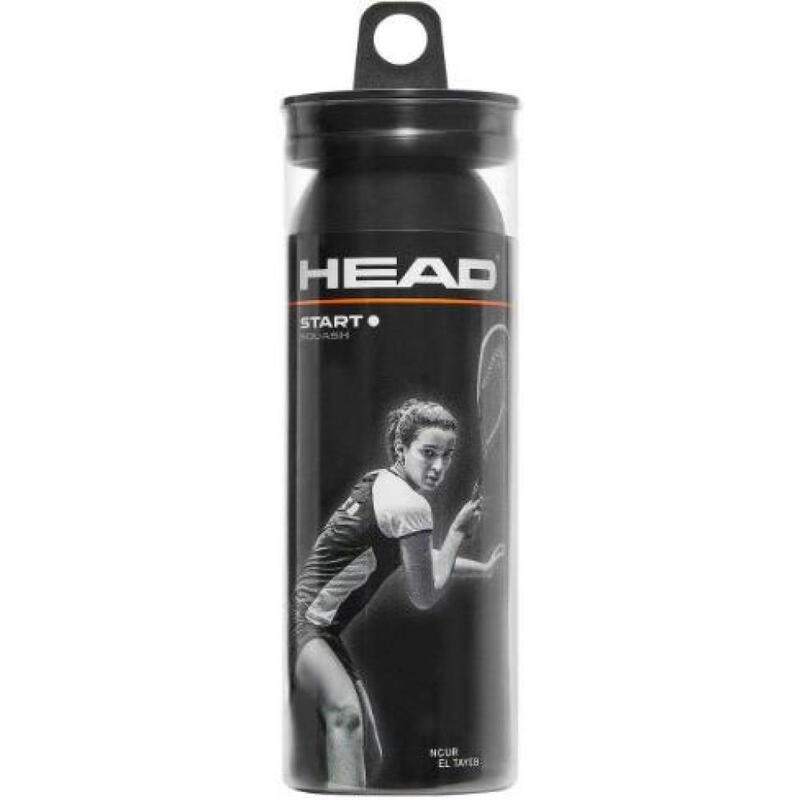 3 bolas de squash Head Start Point Branco