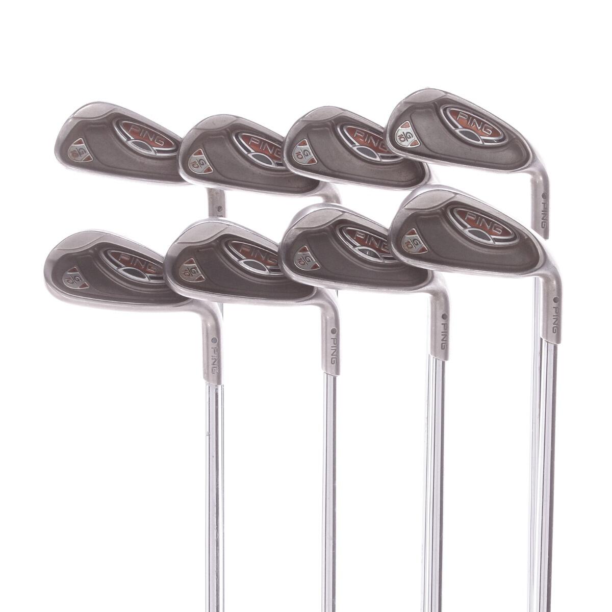 PING USED - Iron Set 4-SW Ping G10 Steel Shaft Regular Flex Right Handed - GRADE C