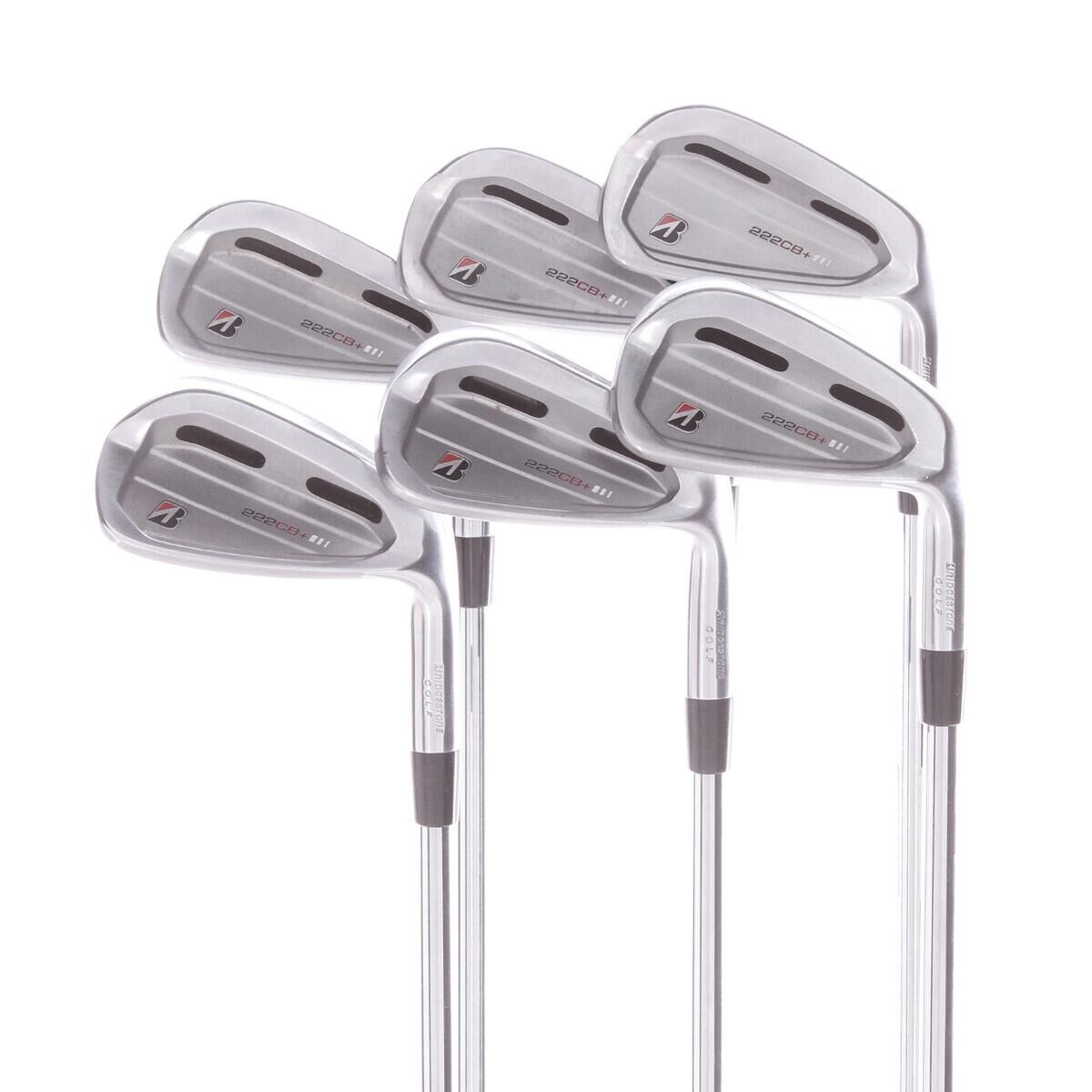 BRIDGESTONE USED - Iron Set 5-PW Bridgestone 222CB+ Steel Stiff Shaft Right Handed - GRADE B