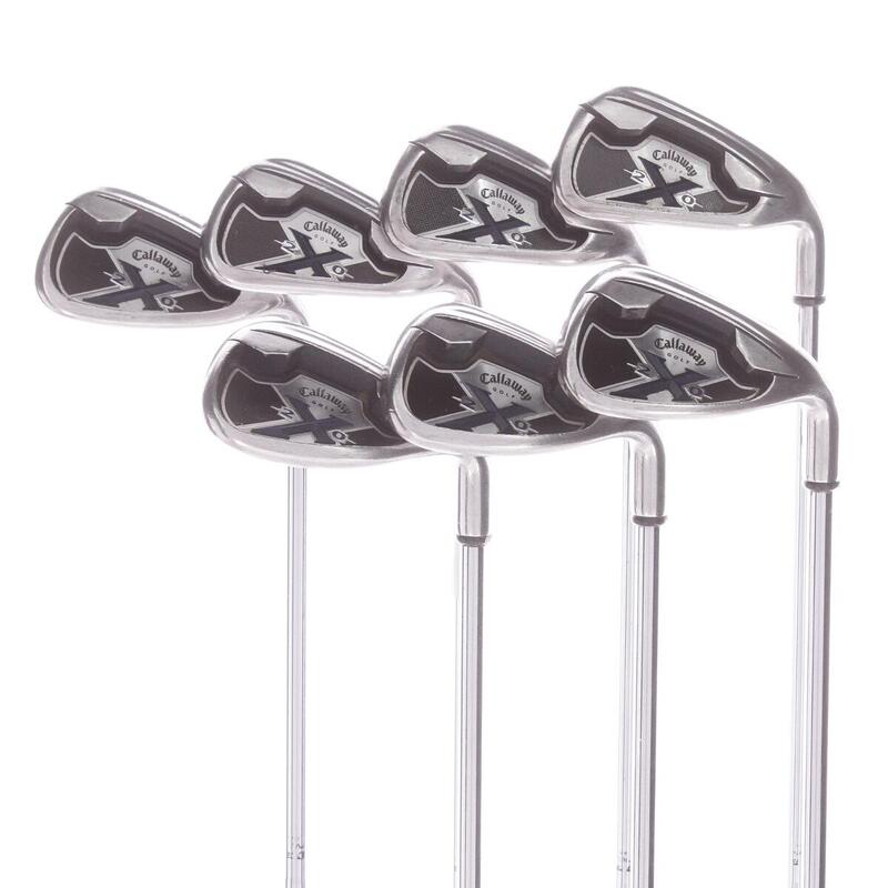 USED Iron Set 5SW Callaway X20 Steel Shaft Regular Flex Right Hand