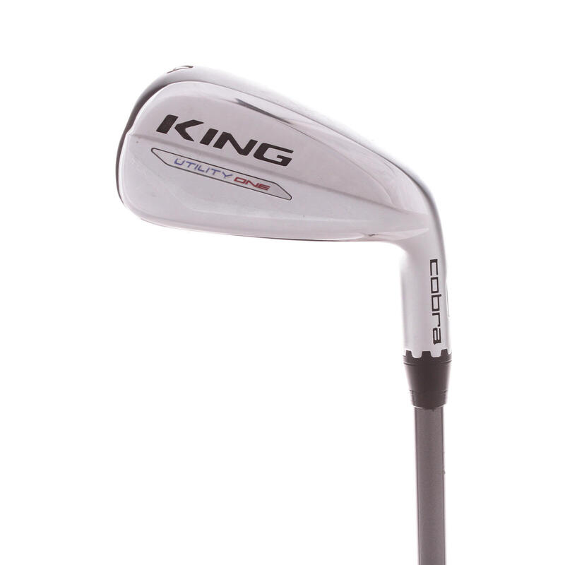 USED Iron 4Iron Cobra King Utility One Graphite Shaft Combo Flex