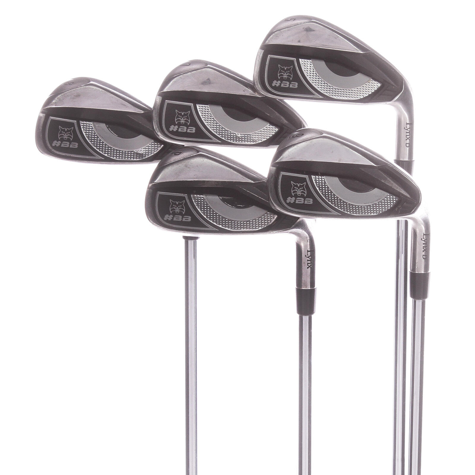 LYNX USED - Iron Set 5-PW Lynx BB Steel Shaft Regular Flex Right Handed - GRADE B