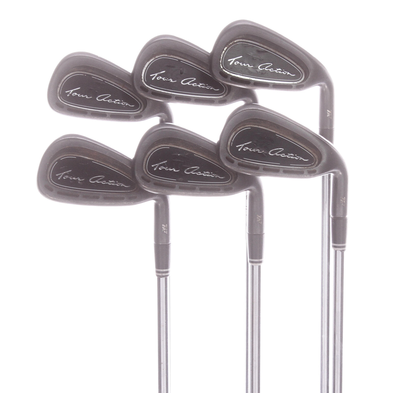 USED - Iron Set 4-PW Cleveland Tour Action 7 Steel Shaft Regular Flex - GRADE C 1/7