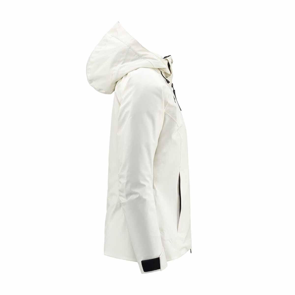Manteau de ski manches longues femme 6Cento 610 blanc 2/4