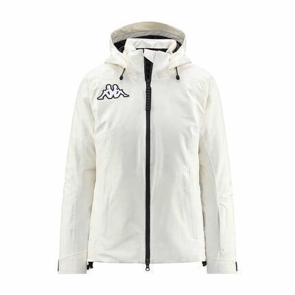 Manteau de ski manches longues femme 6Cento 610 blanc