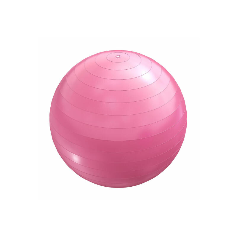 Fitnessbal Ø 65 cm - incl. Pomp - Gym bal - Yoga - Belastbaar tot 500 kg - Roze