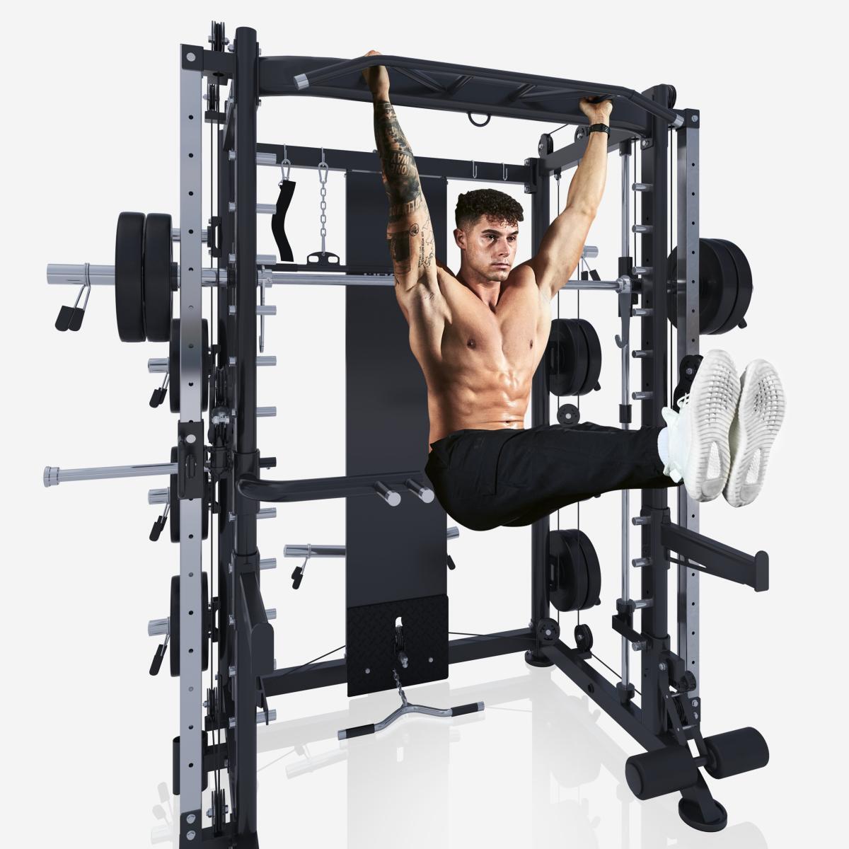 Multipresse MAXXUS 10.1 station multifonction acier 140x222x219 cm 7/7