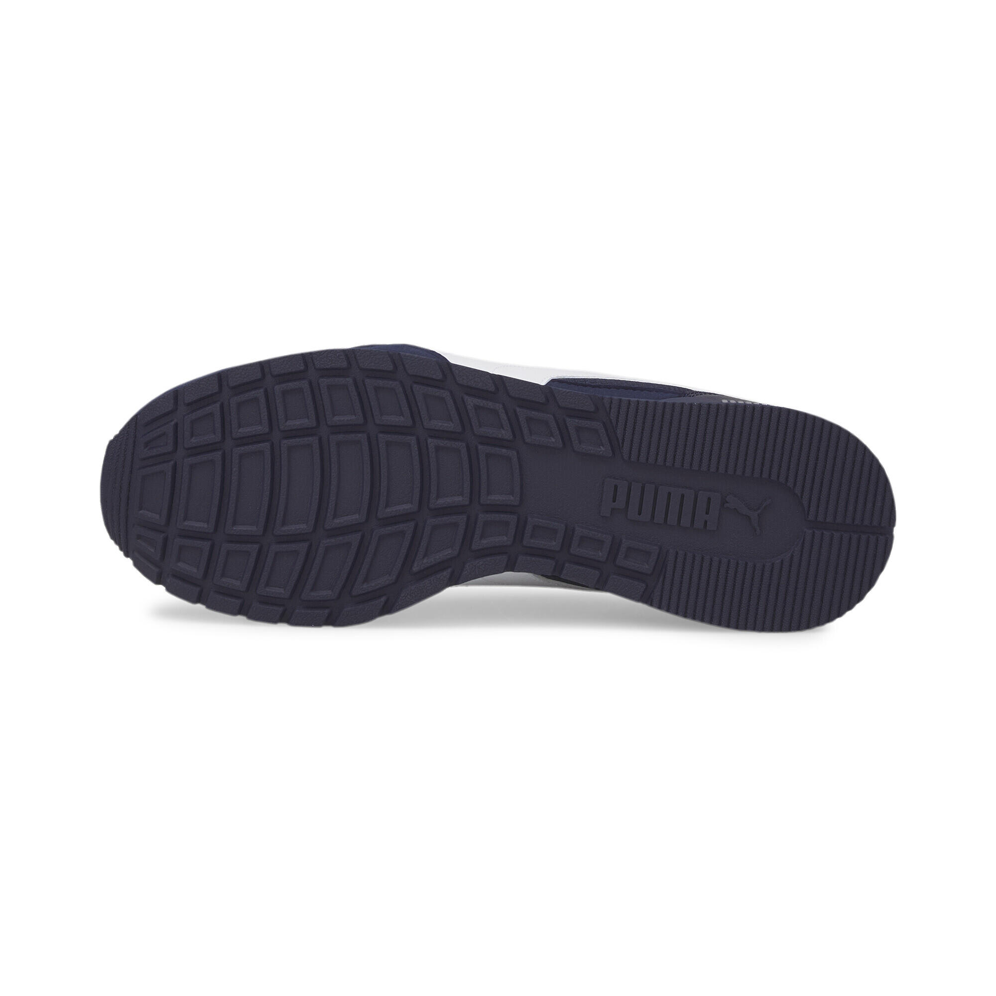 Sneakers en mesh ST Runner v3 PUMA Peacoat White Blue 4/6
