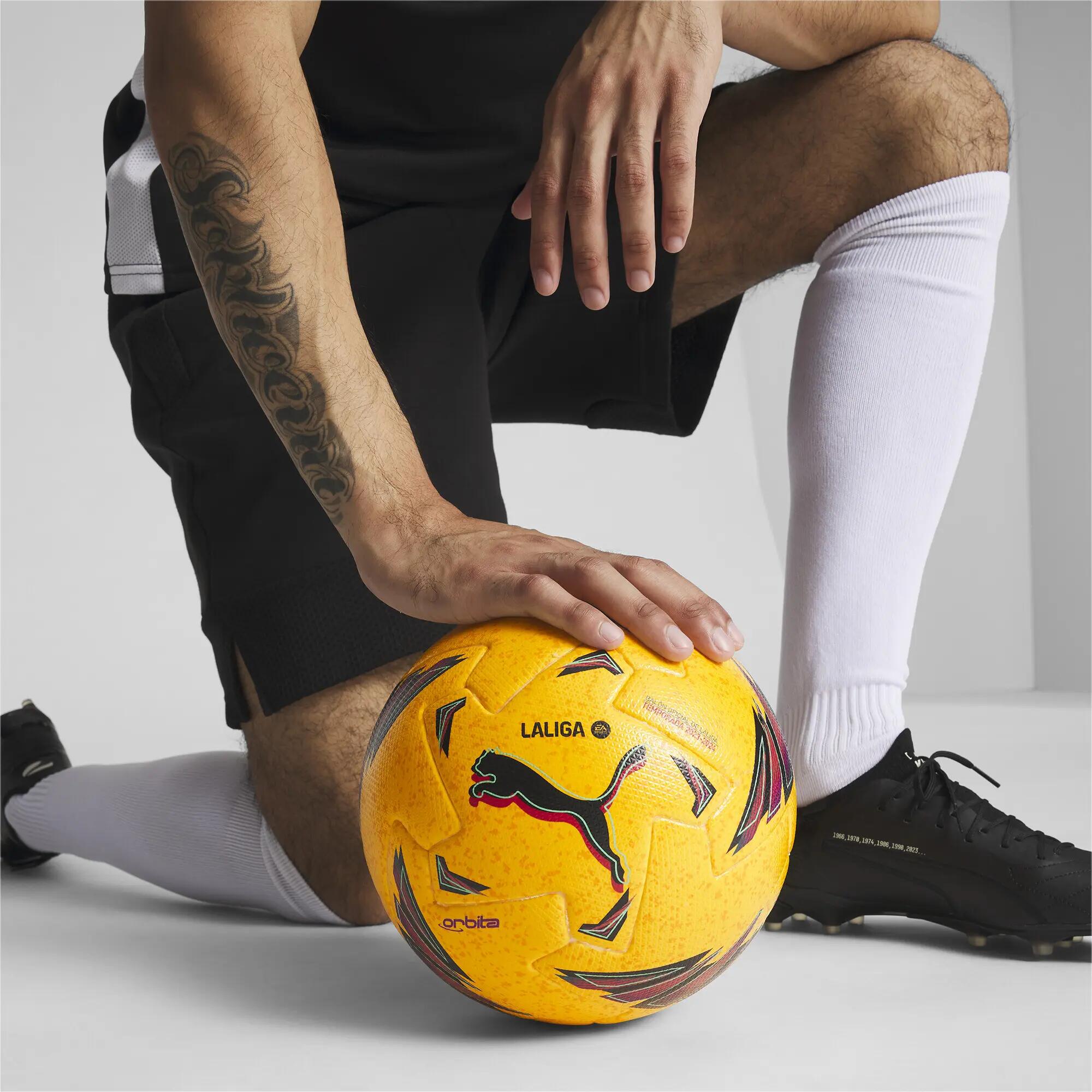 Orbita LaLiga 1 Fußball Erwachsene PUMA Dandelion Multi Colour Yellow 2/3