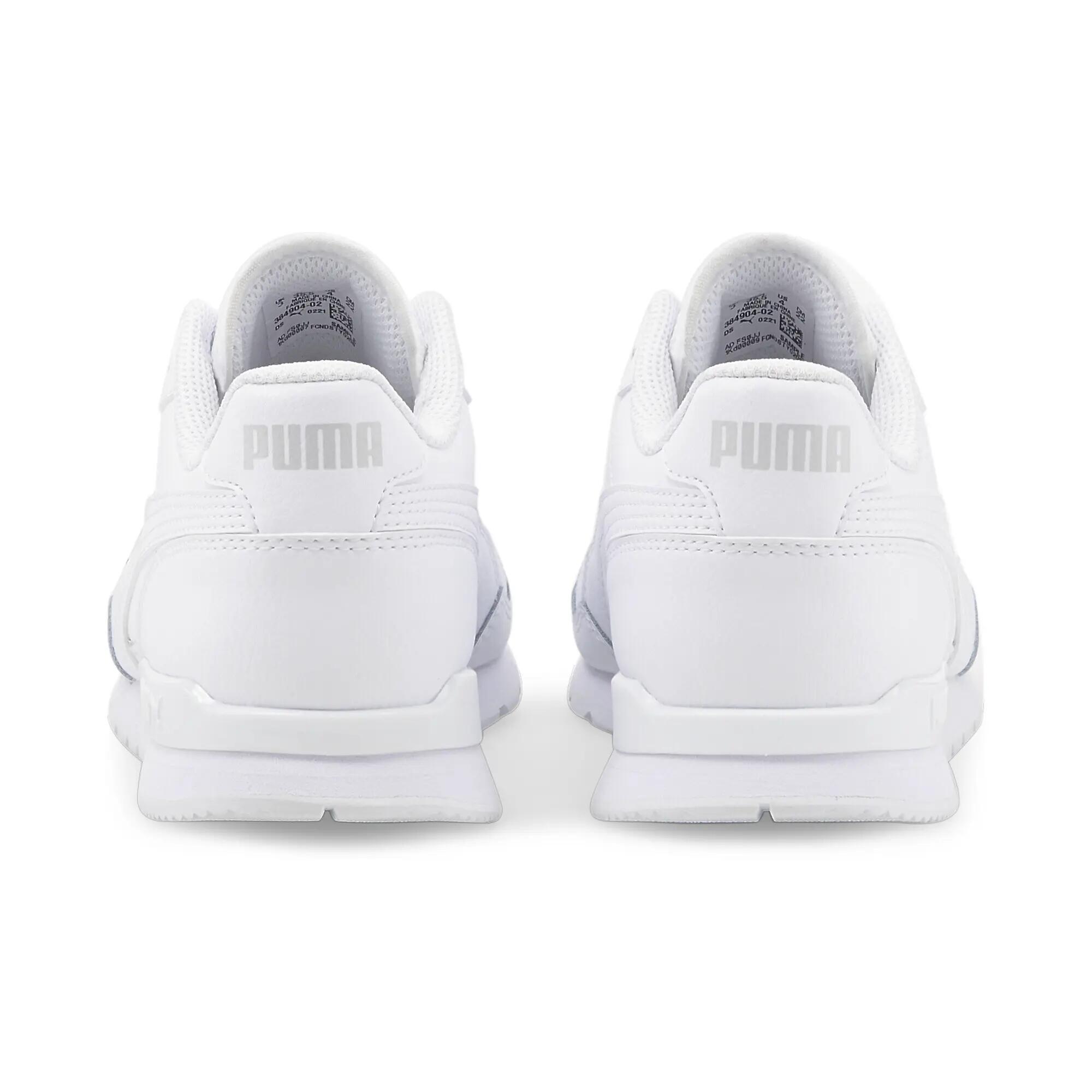Scarpe da ginnastica ST Runner v3 in pelle per ragazzi PUMA White 2/7
