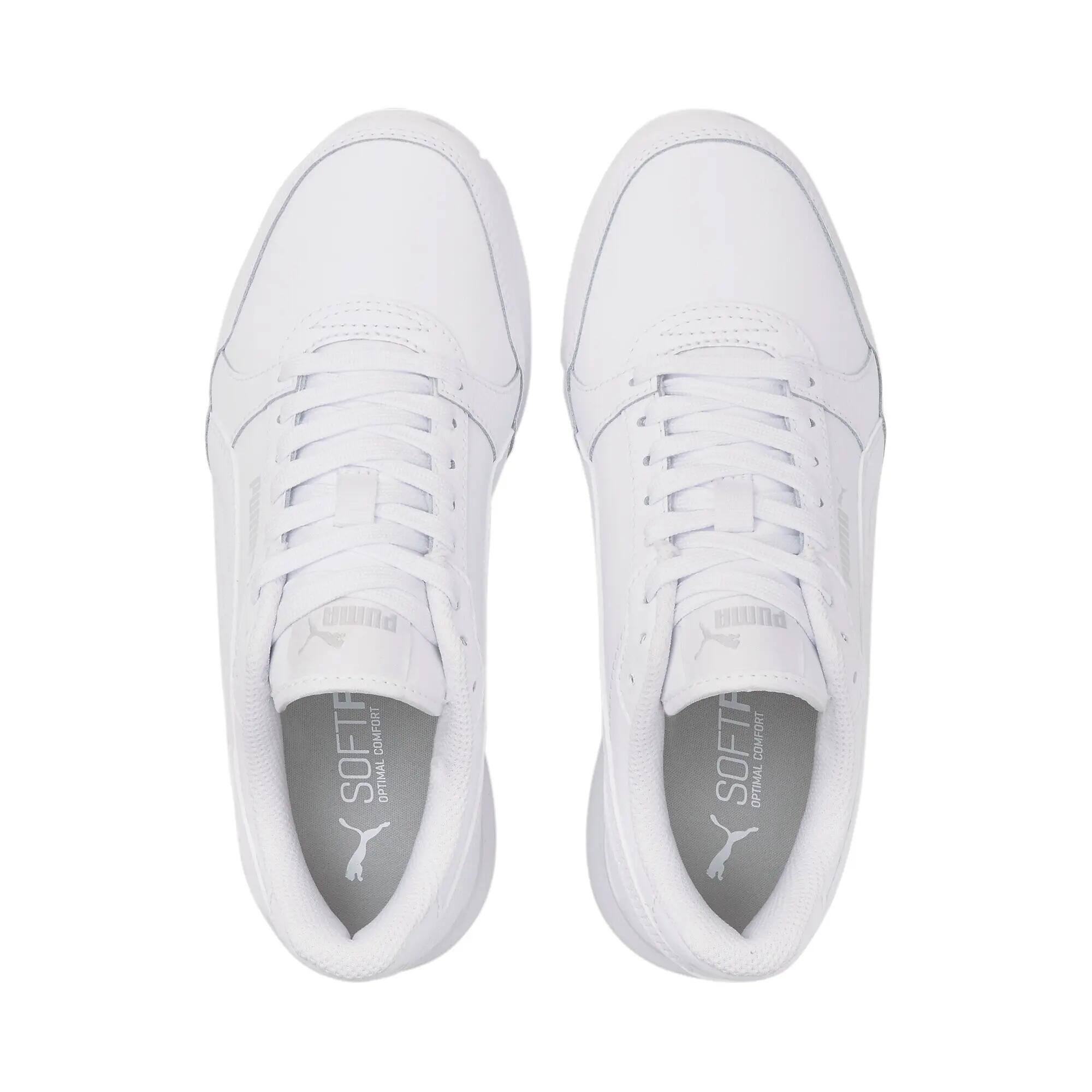 Scarpe da ginnastica ST Runner v3 in pelle per ragazzi PUMA White 6/7