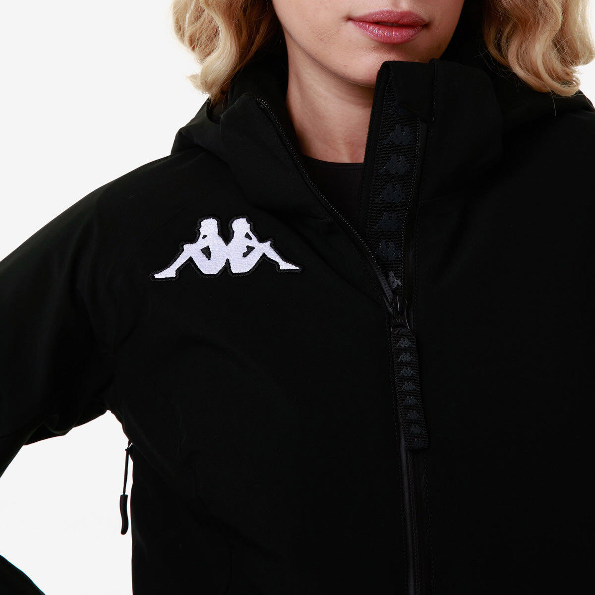Manteau de ski manches longues femme 6Cento 610 noir 7/7