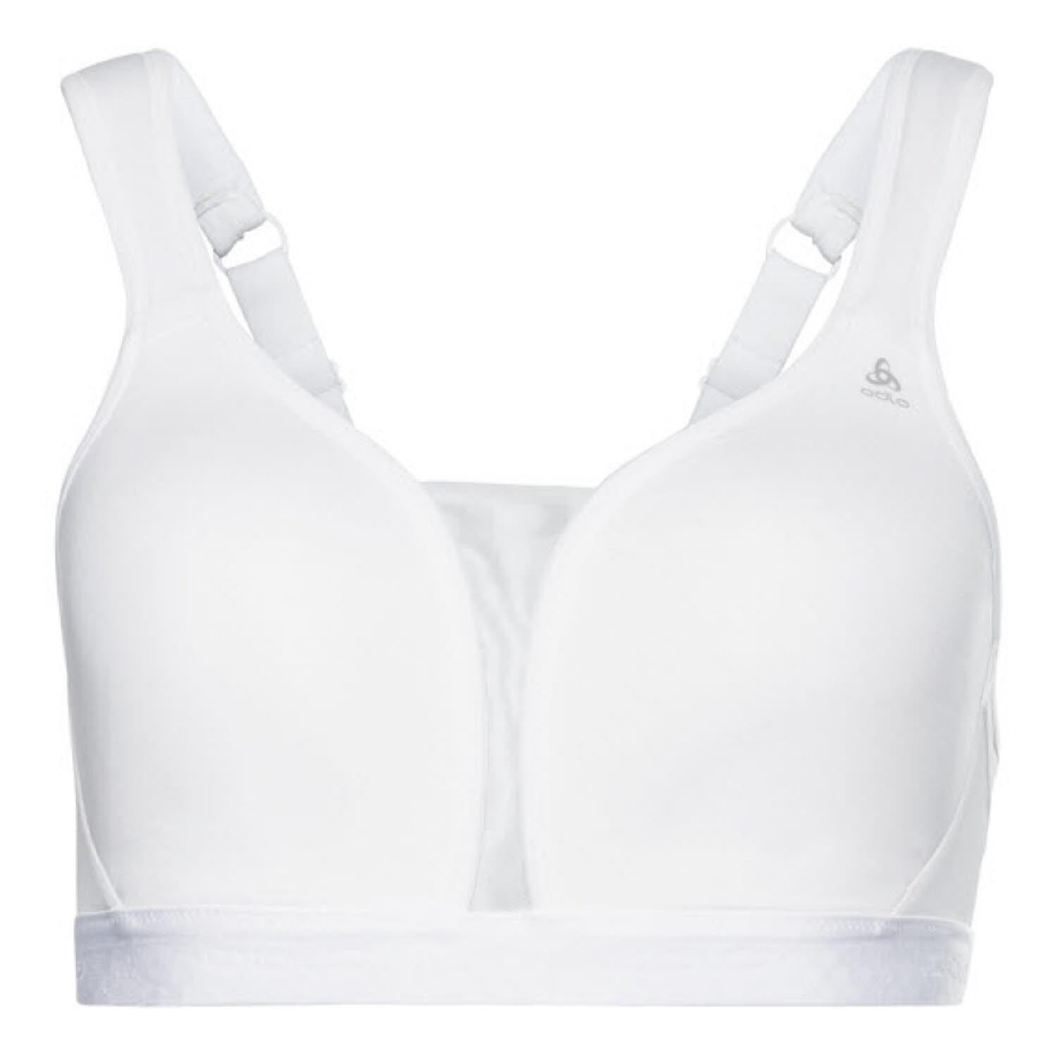 Odlo - Soutien-gorge De Sport Odlo Gevoerde High A Cup - Soutien-gorge - Blanc - 95a - Decathlon