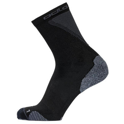 Odlo ceramicool run high sokken zwart unisex 42-44