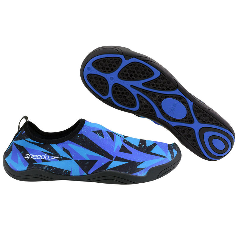 Hybrid Adult Printed Water Shoes - Blue