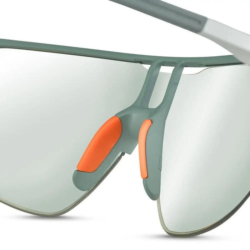 Density Reactiv Adult Ultralight Cycling Sunglasses - Olive Green/Grey