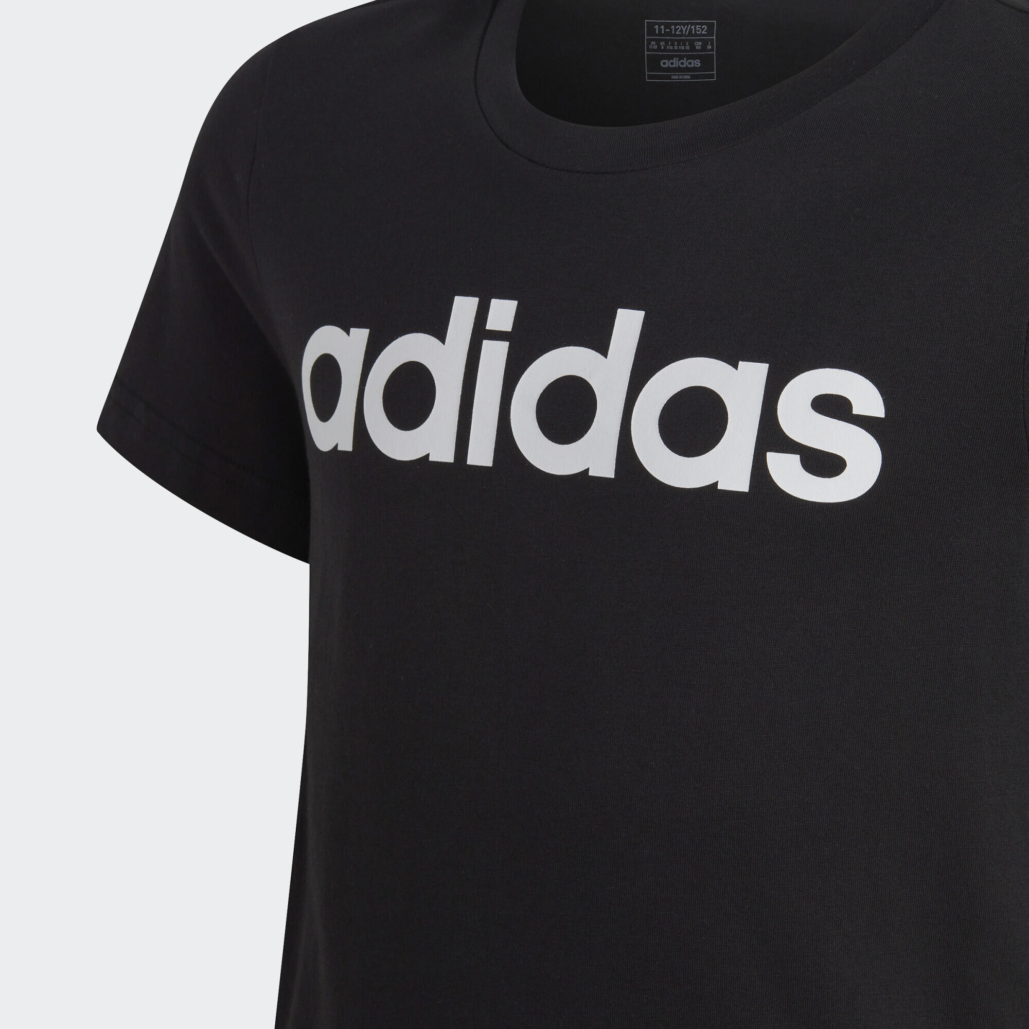 T-shirt Essentials Linear Logo Cotton Slim Fit 3/5