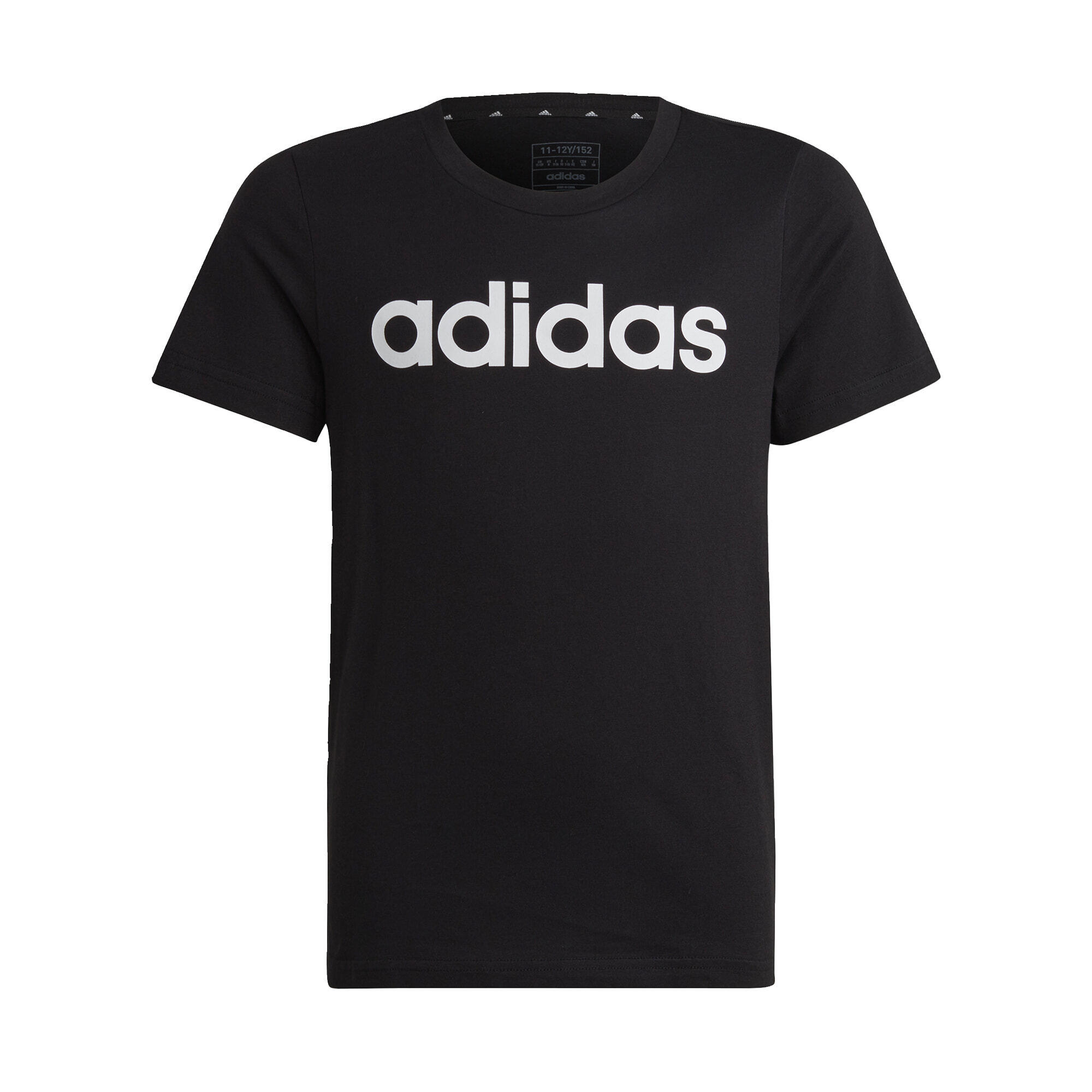 ADIDAS Essentials Linear Logo Cotton Slim Fit Tee