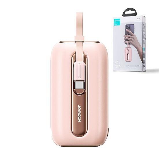 Joyroom powerbank power bank 10000mah wbudowane kable usb-c lightning
