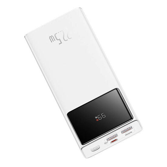 Baseus Star-Lord Digital Display Fast Charge Power Bank 30000mah 22.5w White 5/6