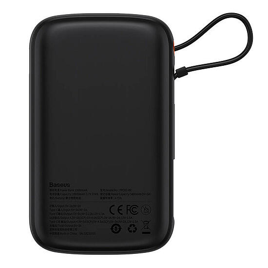 Powerbanka qpow pro 10000 mah 22,5 w qc pd usb c 3/7