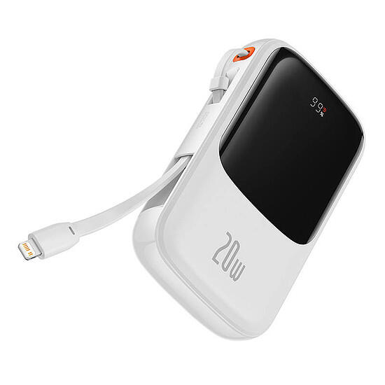 BASEUS POWER BANK 10000mAh USB USB-C LIGHTNING POTENTE RAPIDO POWERBANK 3/7
