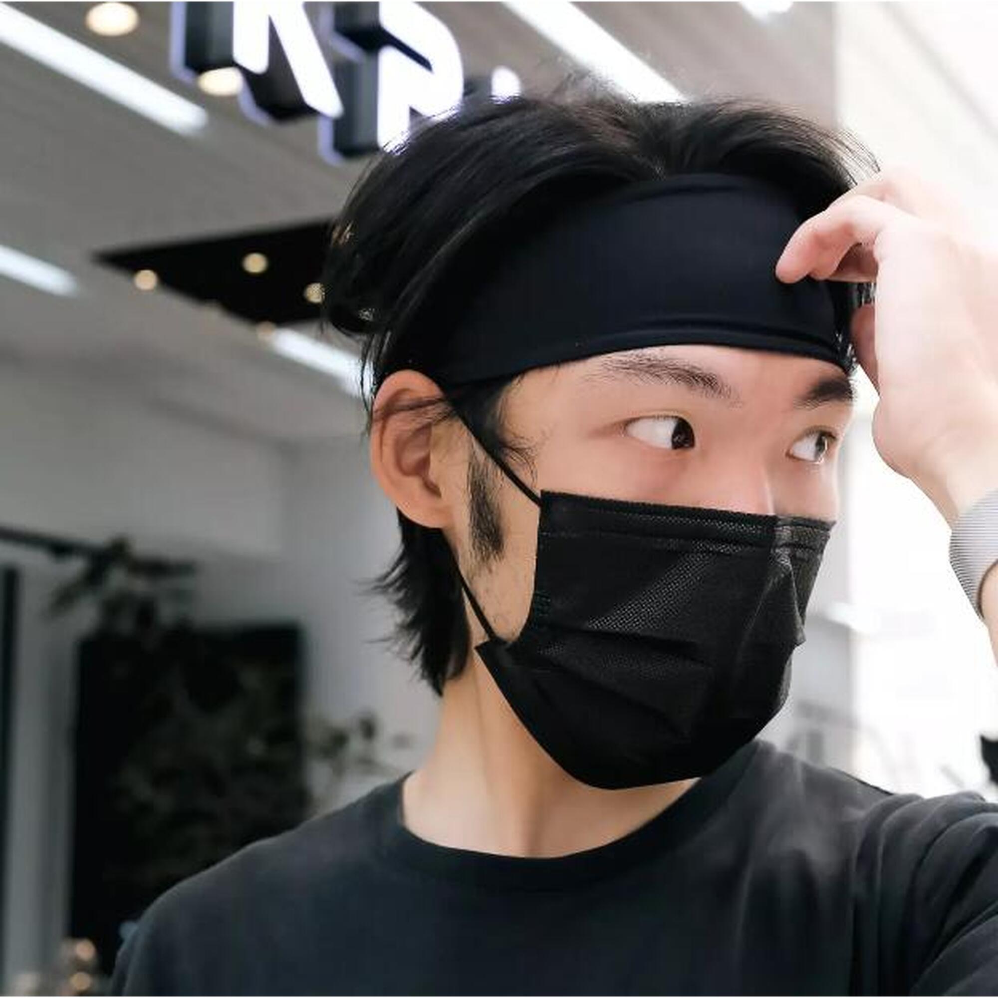 SPORTS HEADBAND - BLACK