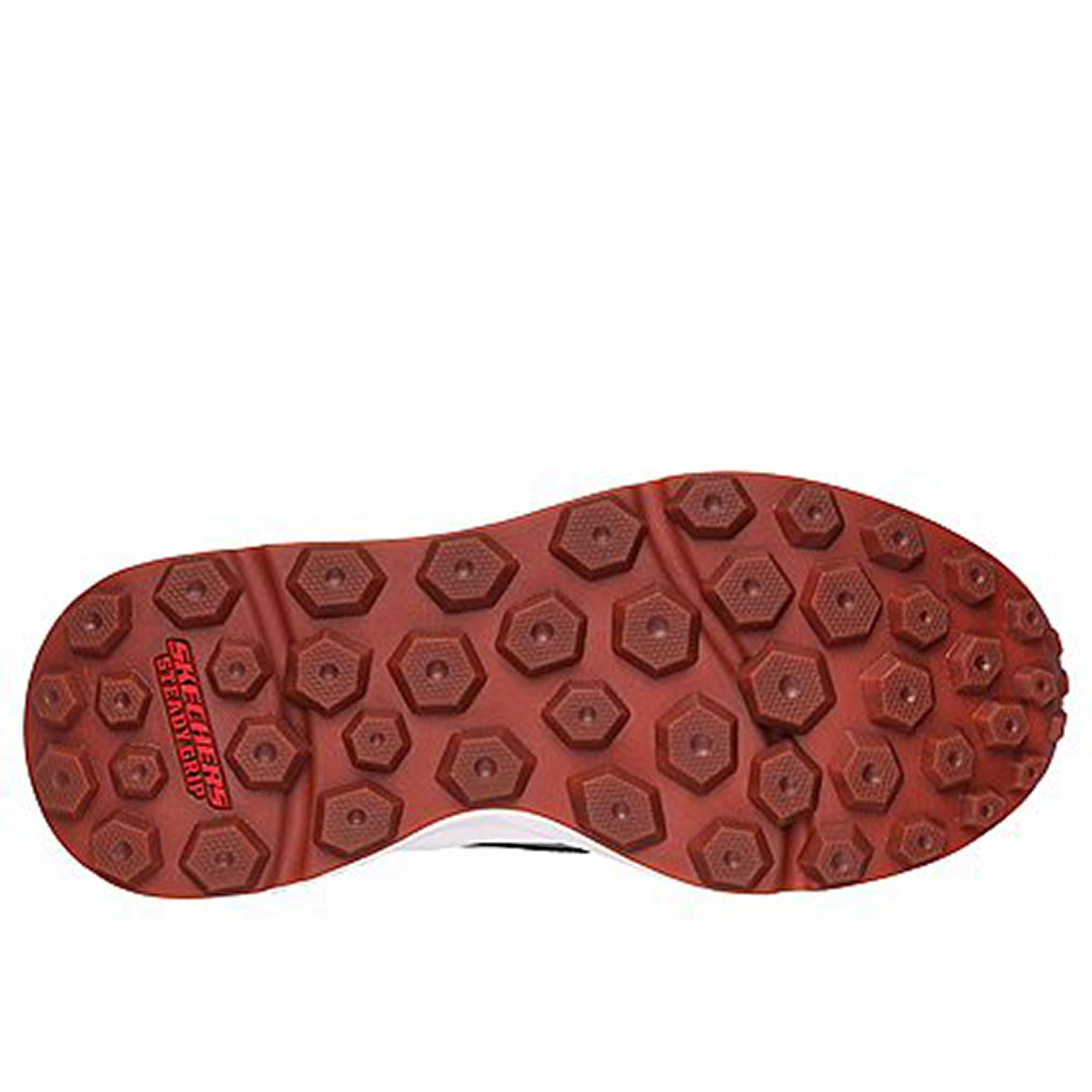 Tênis Skechers Masculinos Bendino Cinza Laranja 3/5