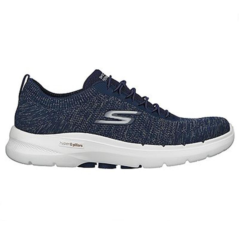 Zapatillas Deportivas Caminar Hombre Skechers 216275_NVBR Azul marino Elásticos