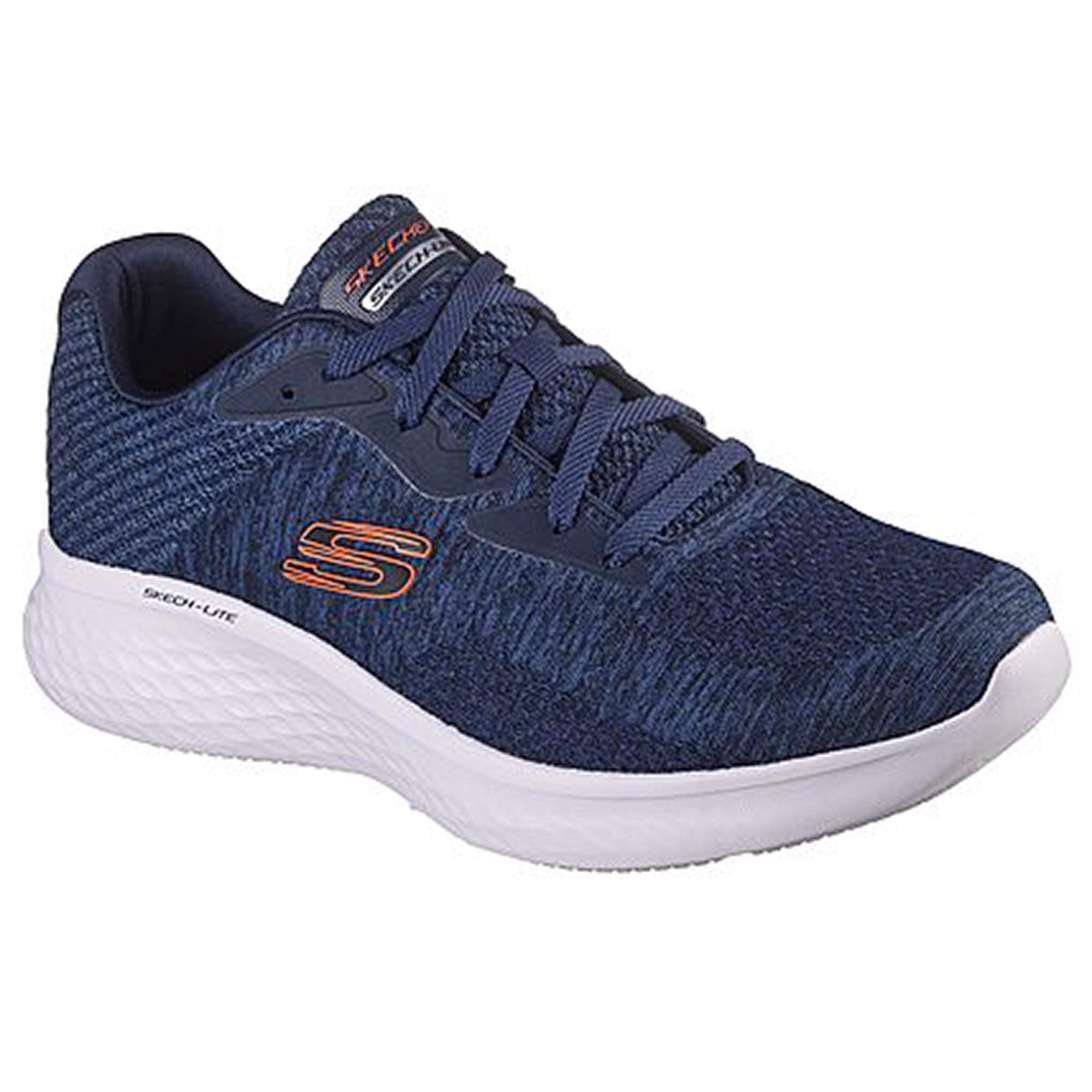 Skechers memory best sale foam hombre azul