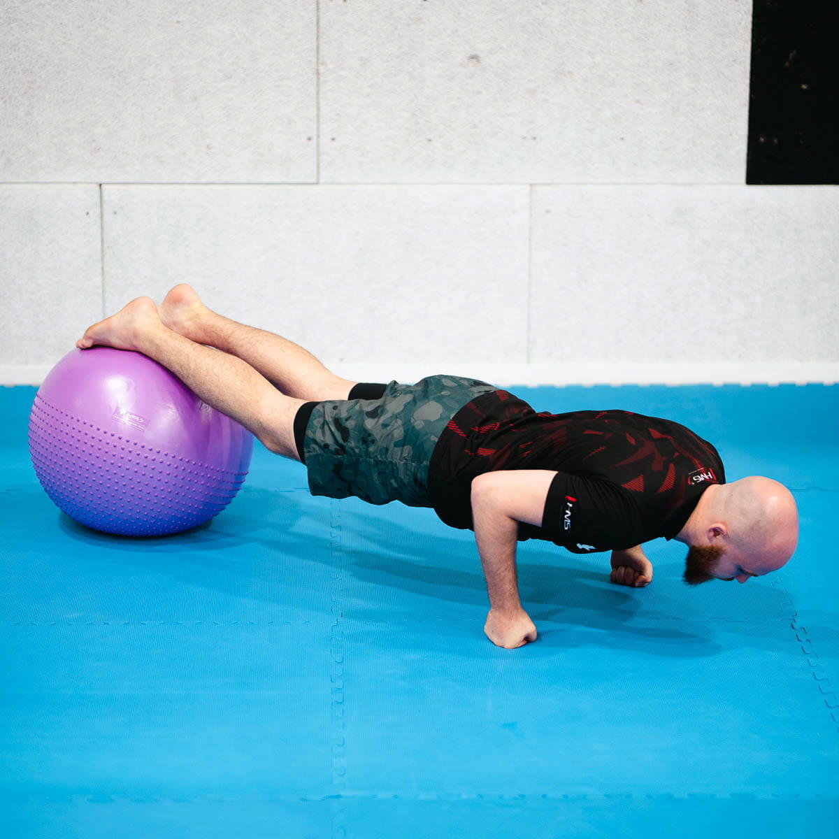 Balle de gymnastique avec picots de massage yb03 HMS 4/7