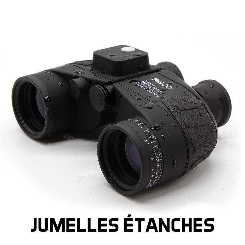 Binocolo impermeabile OUTDOOR 7X50 con bussola BLACK EDITION IRISCO