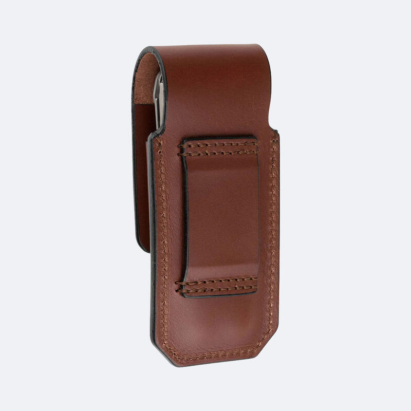 Étui Cuir tanné végétal taille large - AINSWORTH pour pince LEATHERMAN