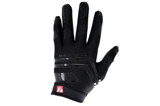 FRG-03 Noir Junior gants de football américain de pro receveur, RE,DB,RB