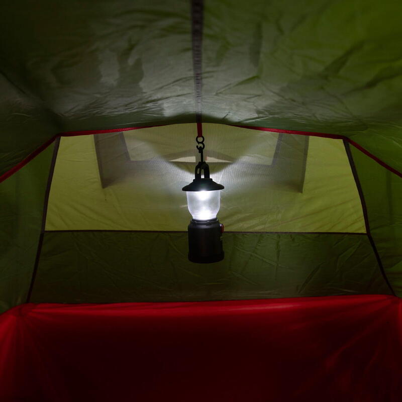 Tente tunnel High Peak Falcon 3,2 entrées, tente intérieure pré-assemblée