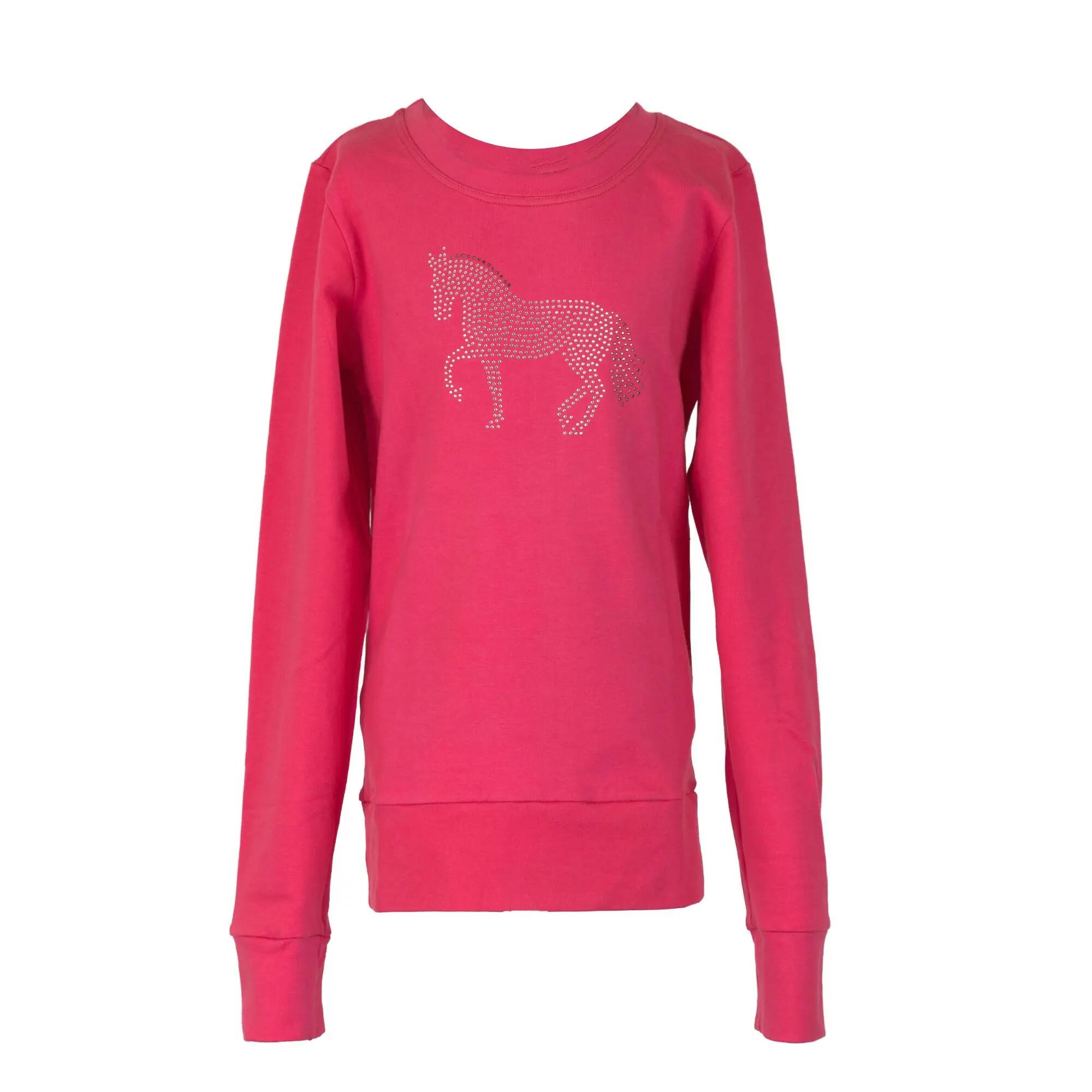 Női lovas pulóver Robyn pink 1/1