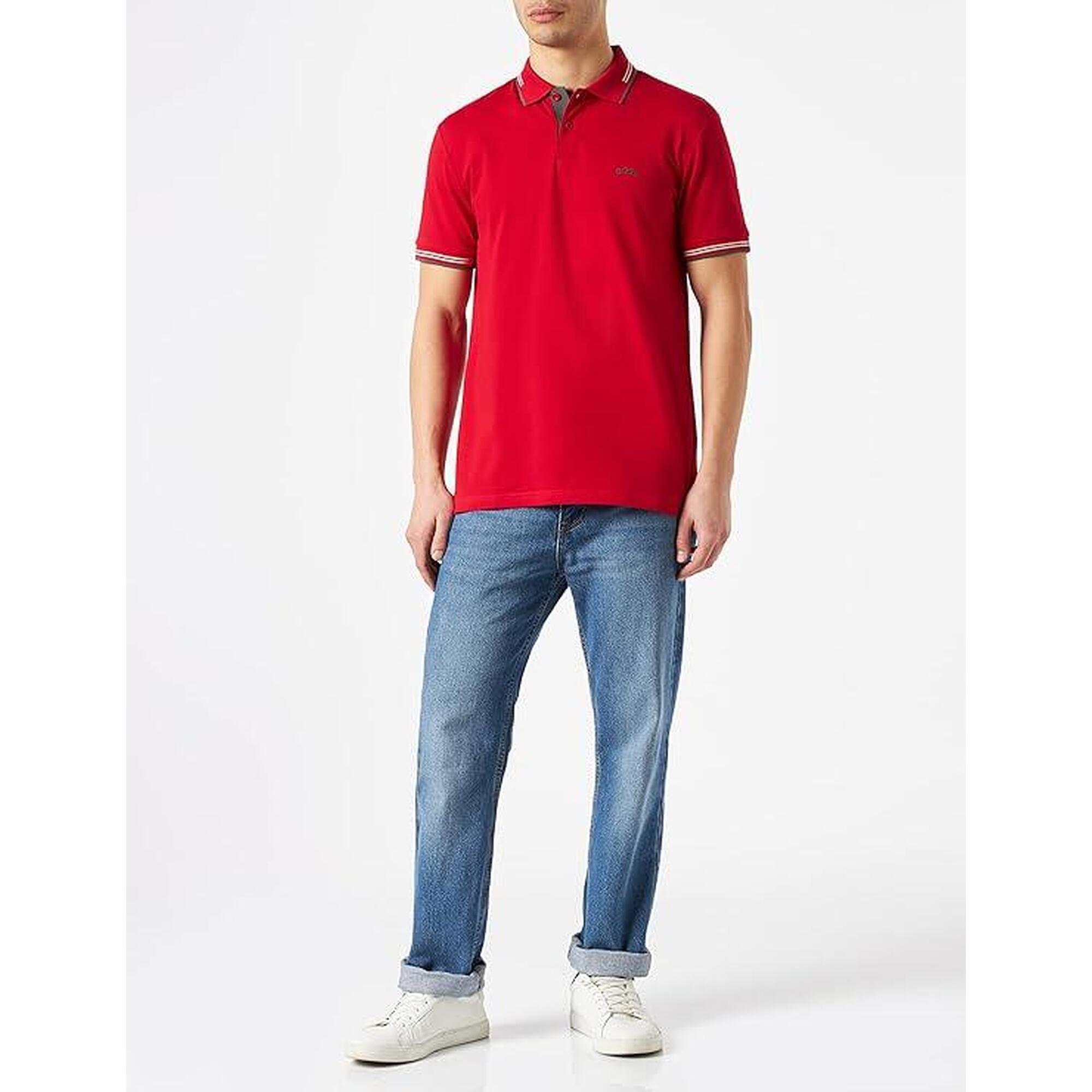 Polo BOSS de manga corta Paul Curved para Hombre