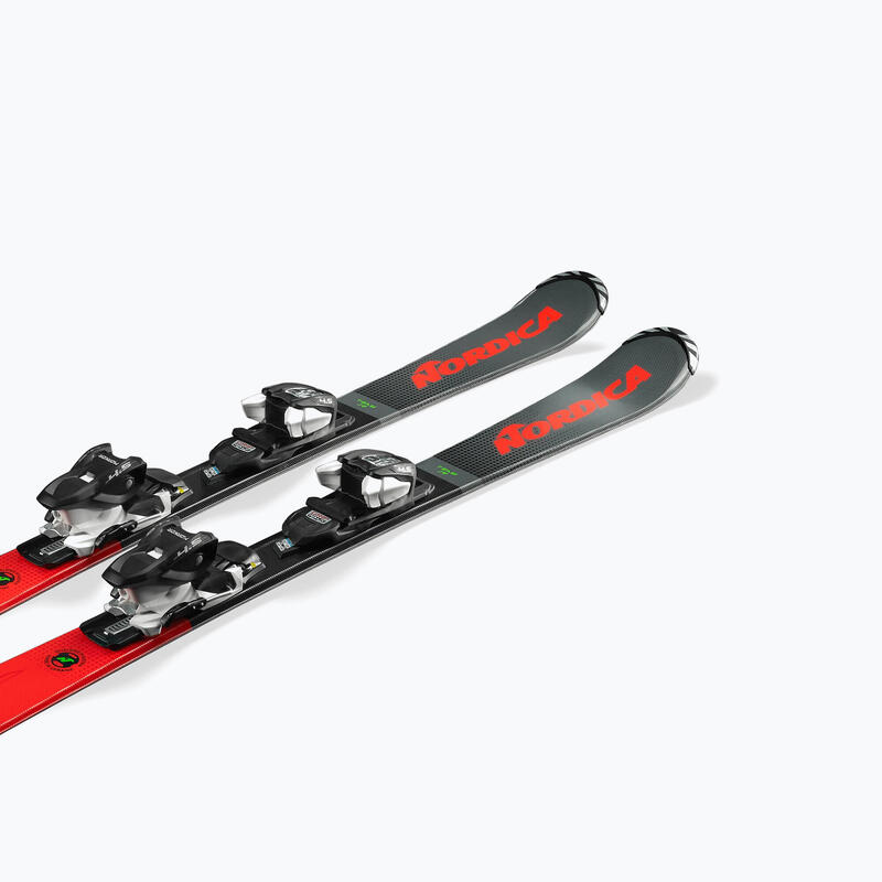 Kinderafdalski Nordica Team J R + J4.5 FDT grijs/rood 120 cm