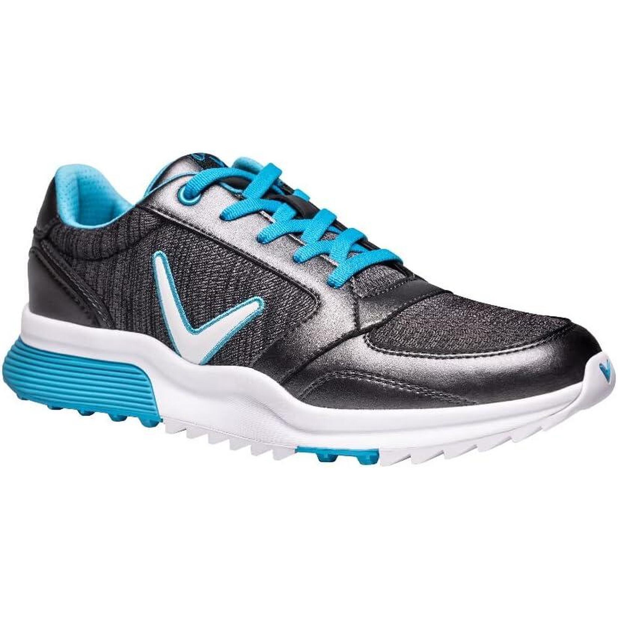 Callaway - Chaussures De Golf Callaway Aurora Lt Pour Femmes, Sans Crampons - Chaussures De Golf - Bleu|noir - Decathlon