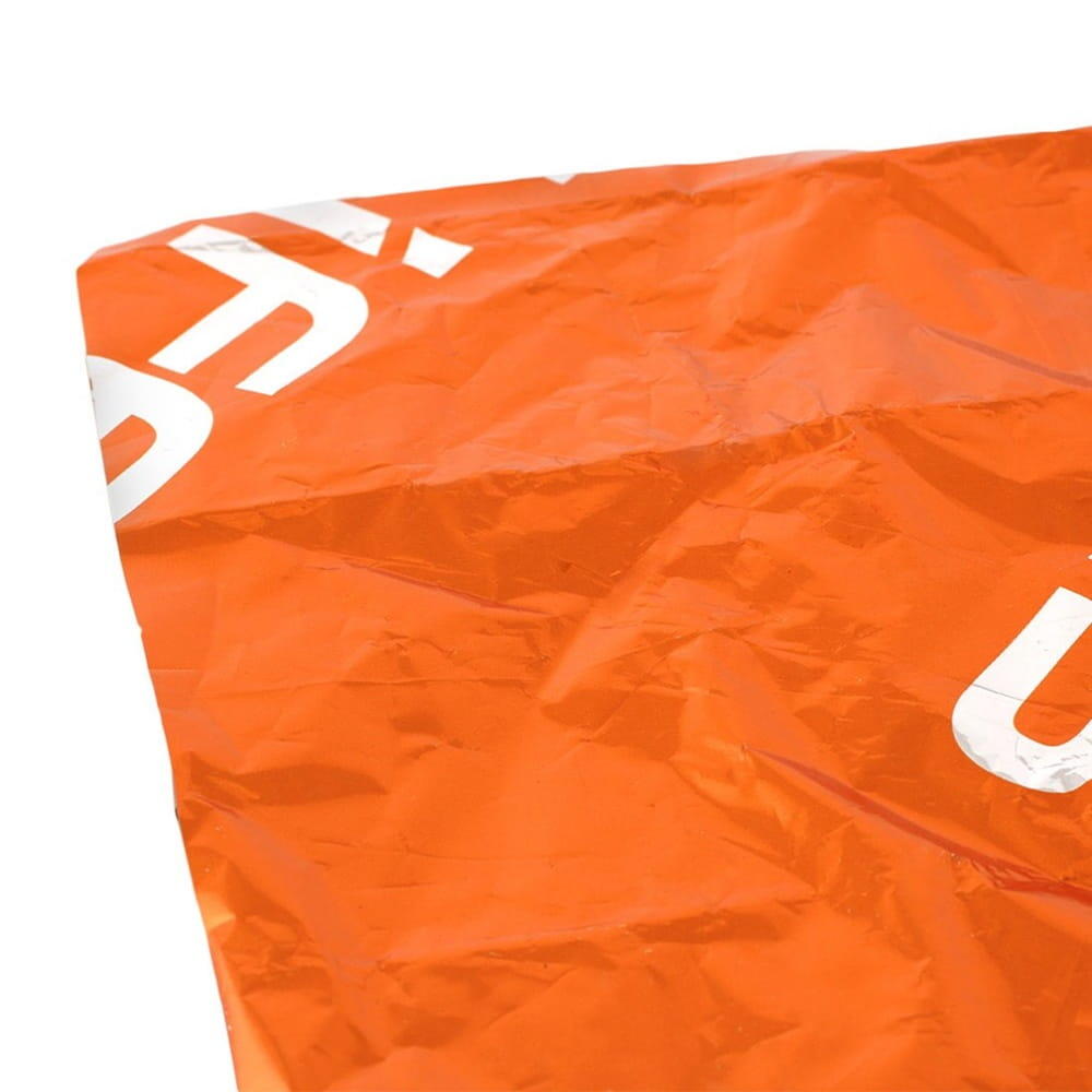 Couverture thermique Lifesystems 140x210 cm polyester métallisé orange réflex. 7/7