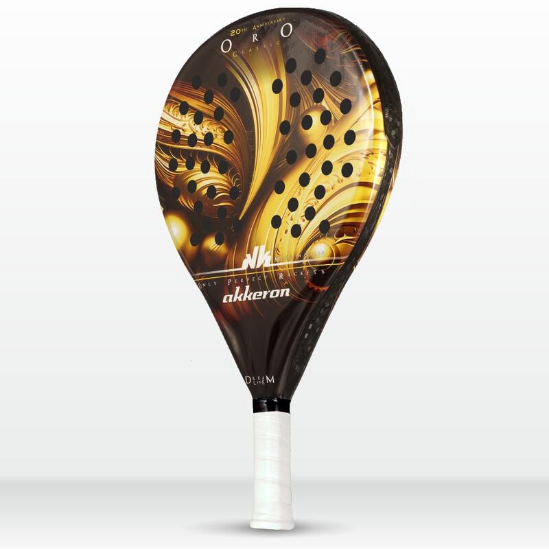 Akkeron Oro Adult Padel Racket 20 anniversaire