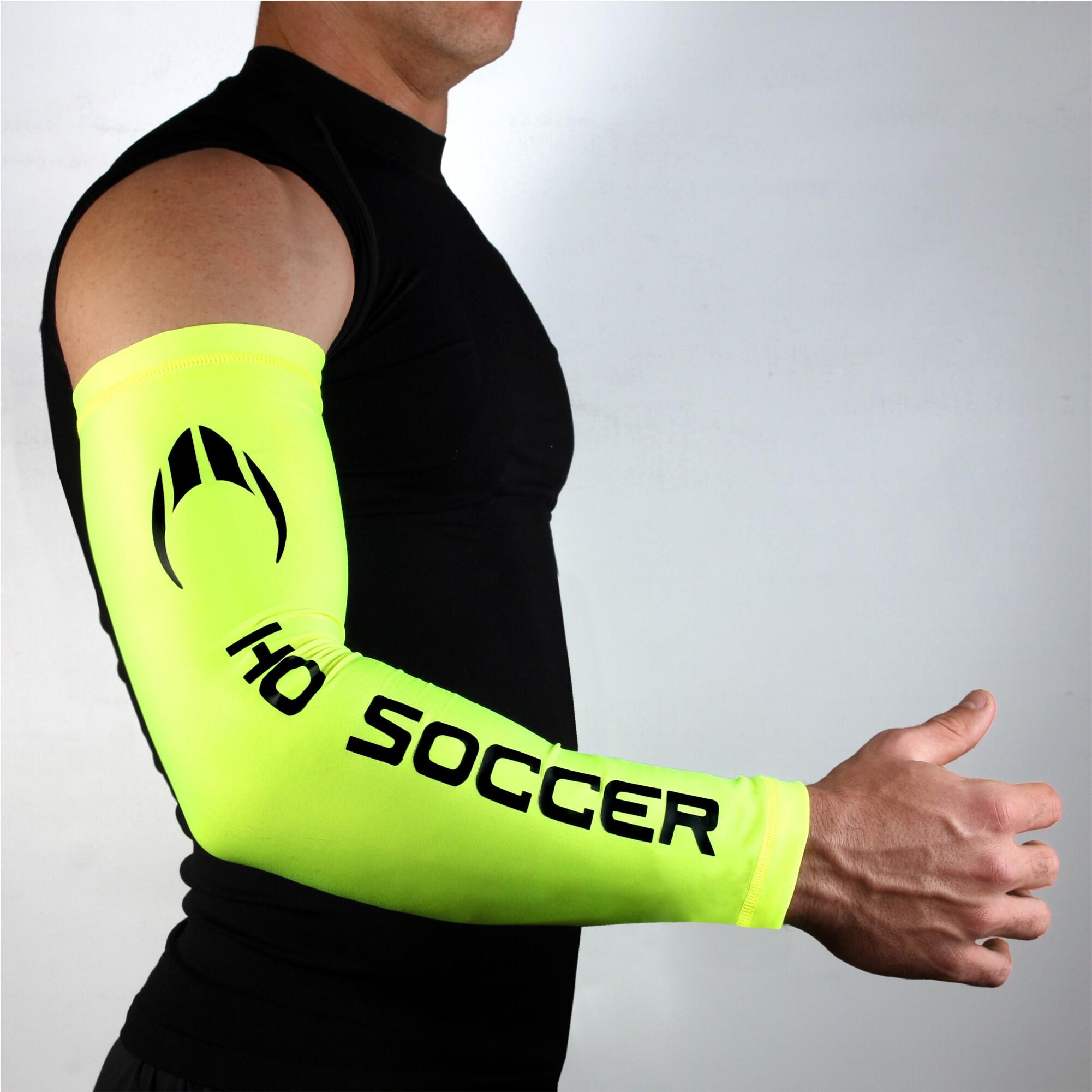 Manguito Anti-Abrasão HO SOCCER Lime 2/4