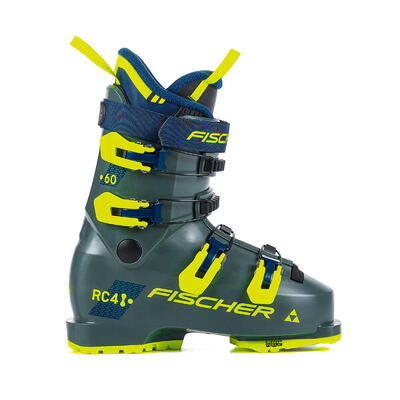 Fischer rc4 60 jr gw kinderskischoenen neushoorn grijs/neushoorn grijs 21.5 cm